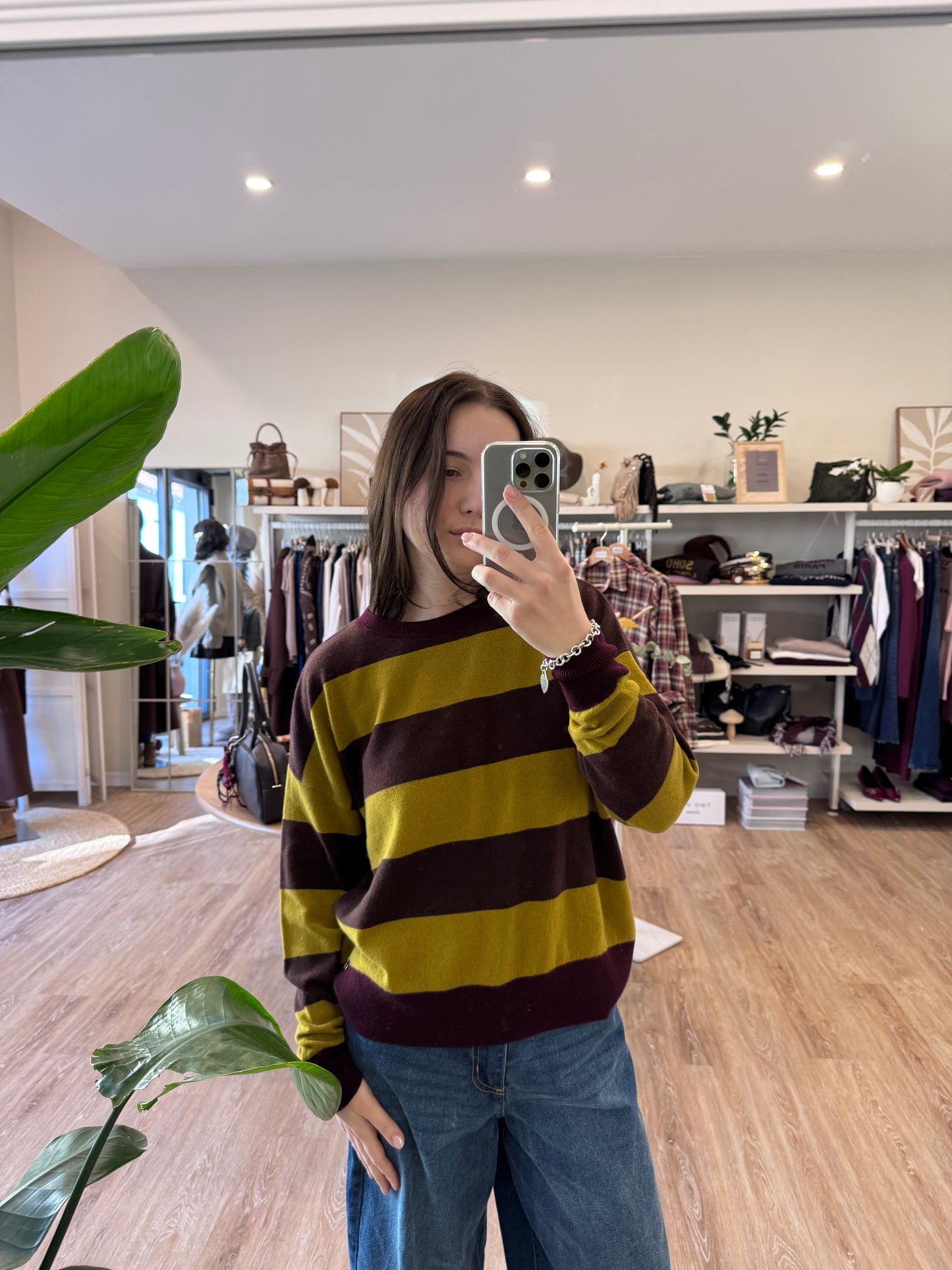 Maglione righe Wool Dixie