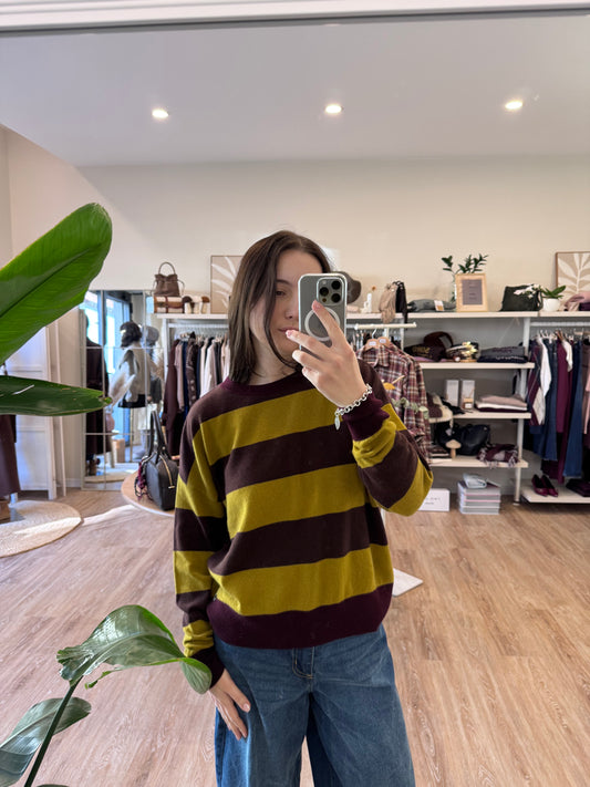 Maglione righe Wool Dixie