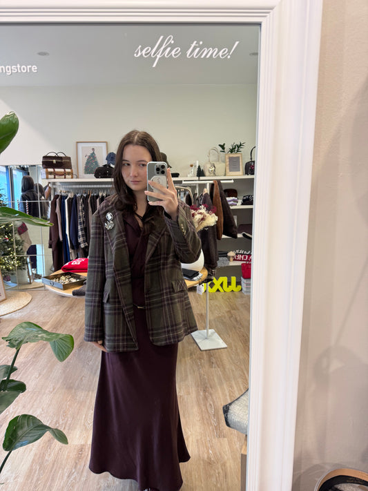 Blazer check in lana Dixie