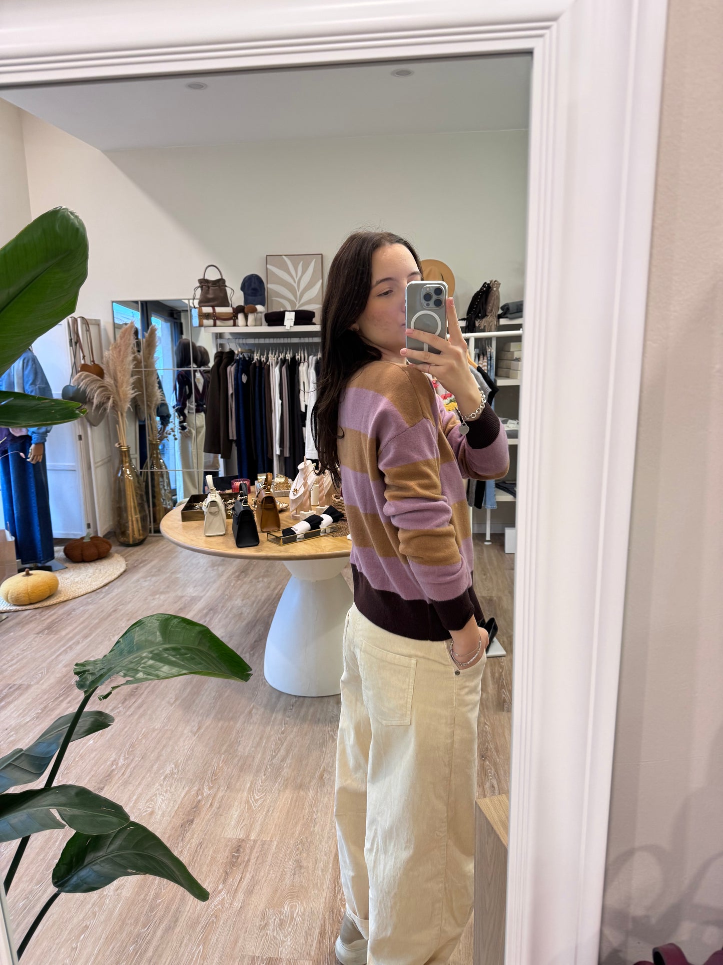 Maglione righe Wool Dixie