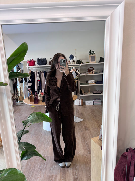pantalone velvet Two Way