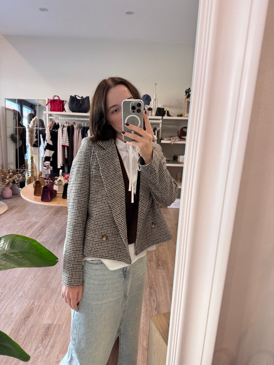 blazer pied de poule Two Way